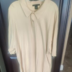 New Geoffrey Beene Polo XXLYellow Vintage Retro